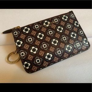Henri Bendel West 57th Mini Zip Coin Purse
